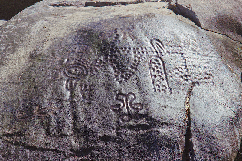 Petroglyph, Iauaretê, Alto Uaupés, Amazonas @Sônia Lorenz / ISA