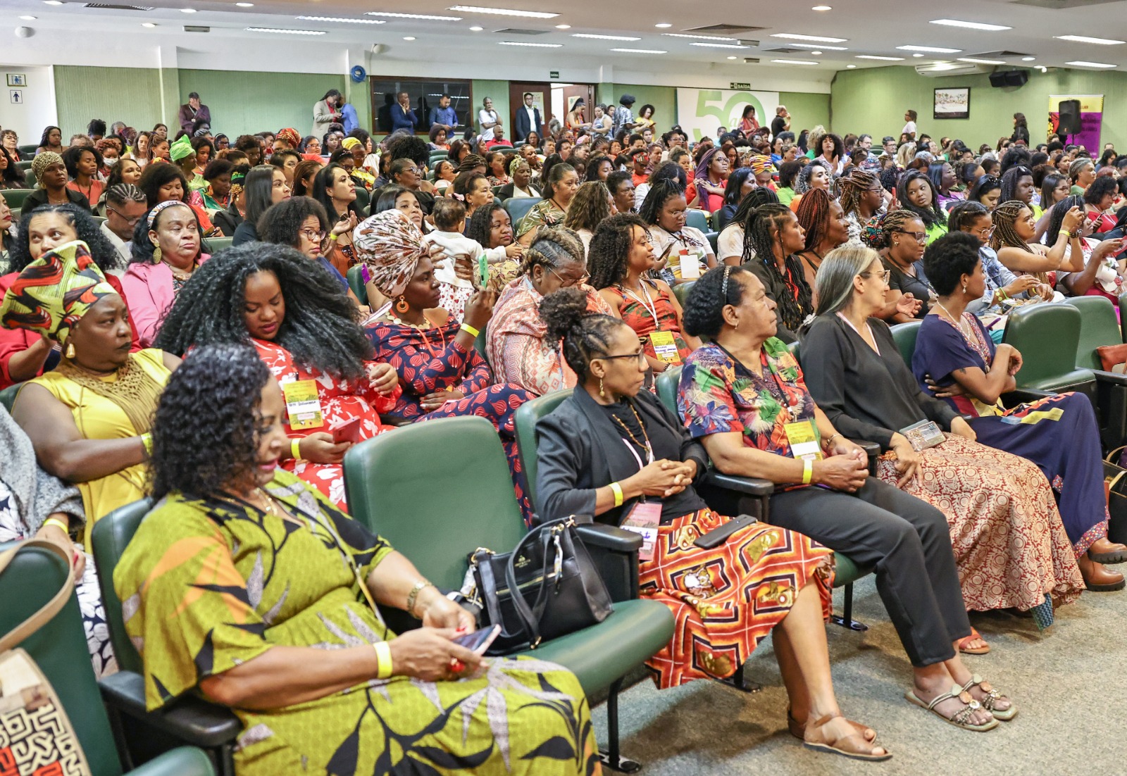 O II Encontro Nacional de Mulheres Quilombolas discutiu temas como a titulação de territórios e o enfrentamento a violências|Claudio Kbene/@claudiokbene