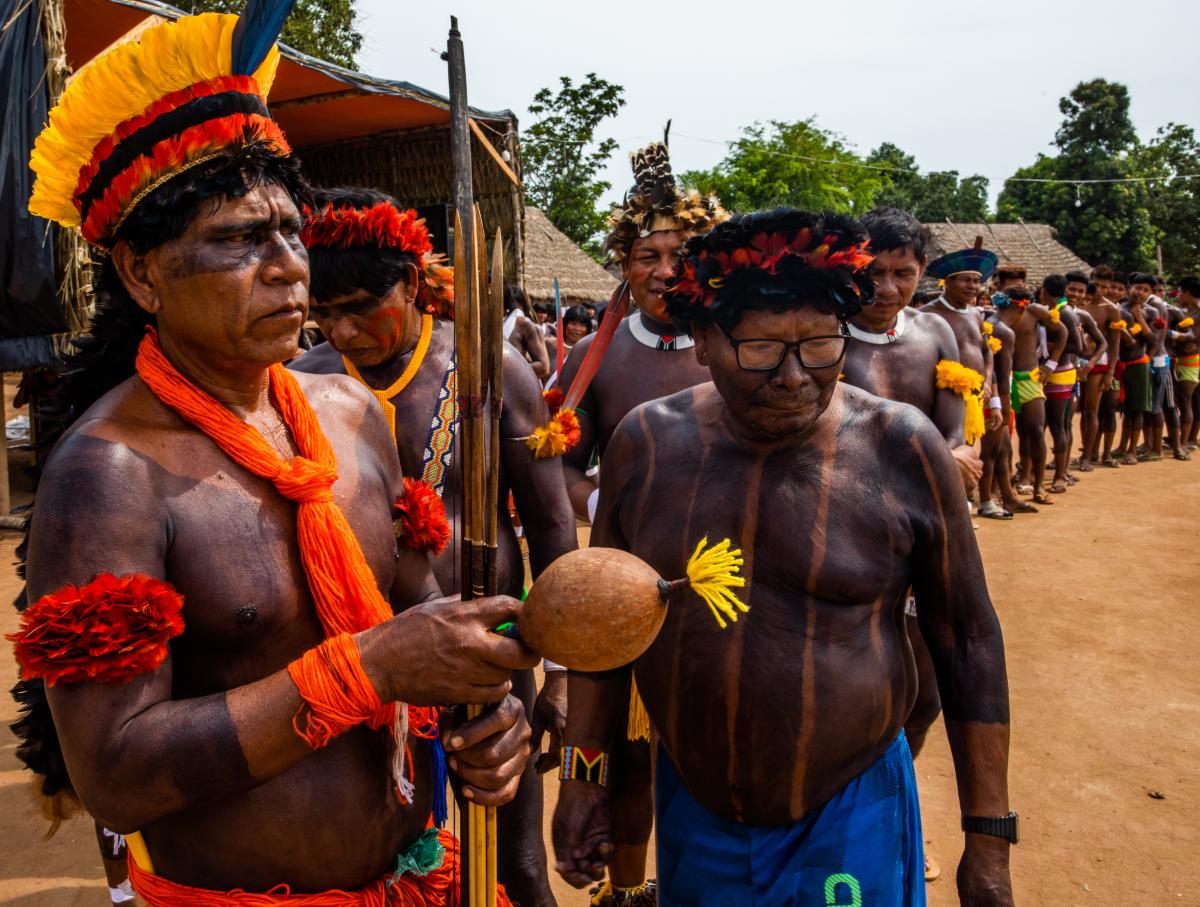 Celebrações dos 25 anos de retorno dos Panará a seu território tradicional