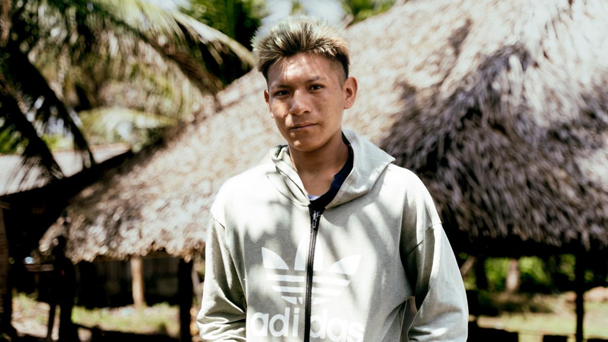 Maurig Arara foi um dos 4 jovens que participou do projeto-piloto para retomada da alimentação tradicional Arara