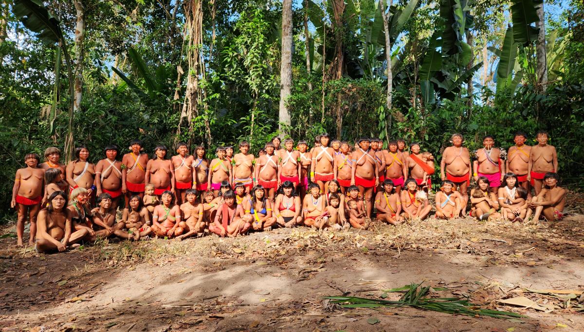 encontro de mulheres yanomami