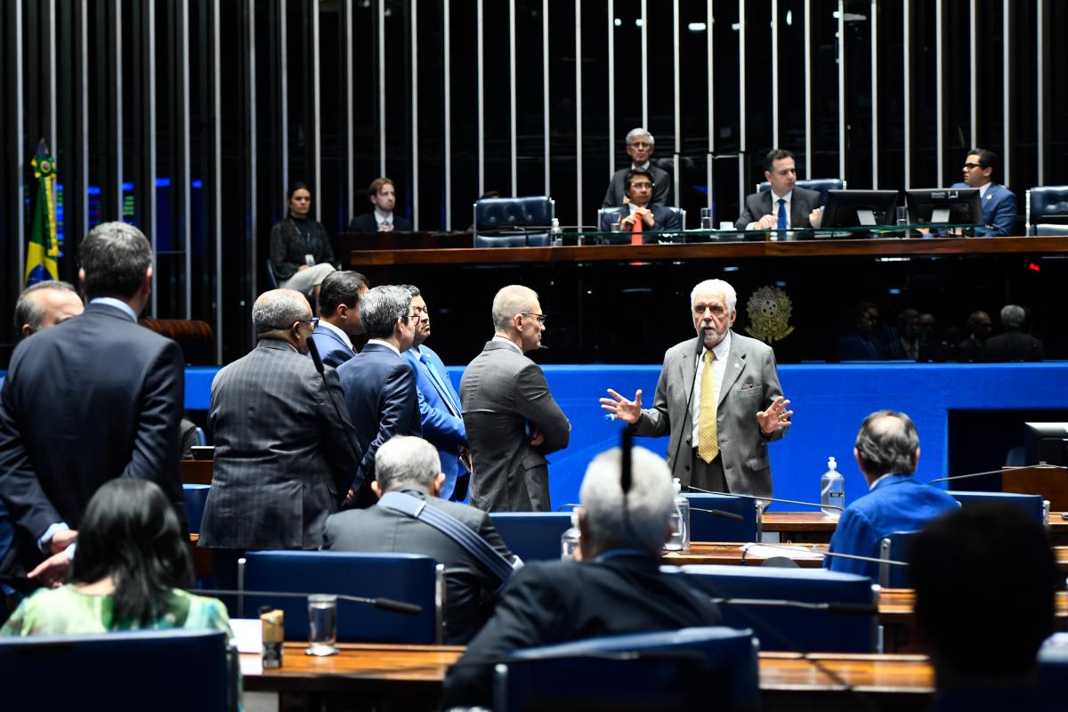 Plenário do Senado durante votação | Roque de Sá / Agência Senado