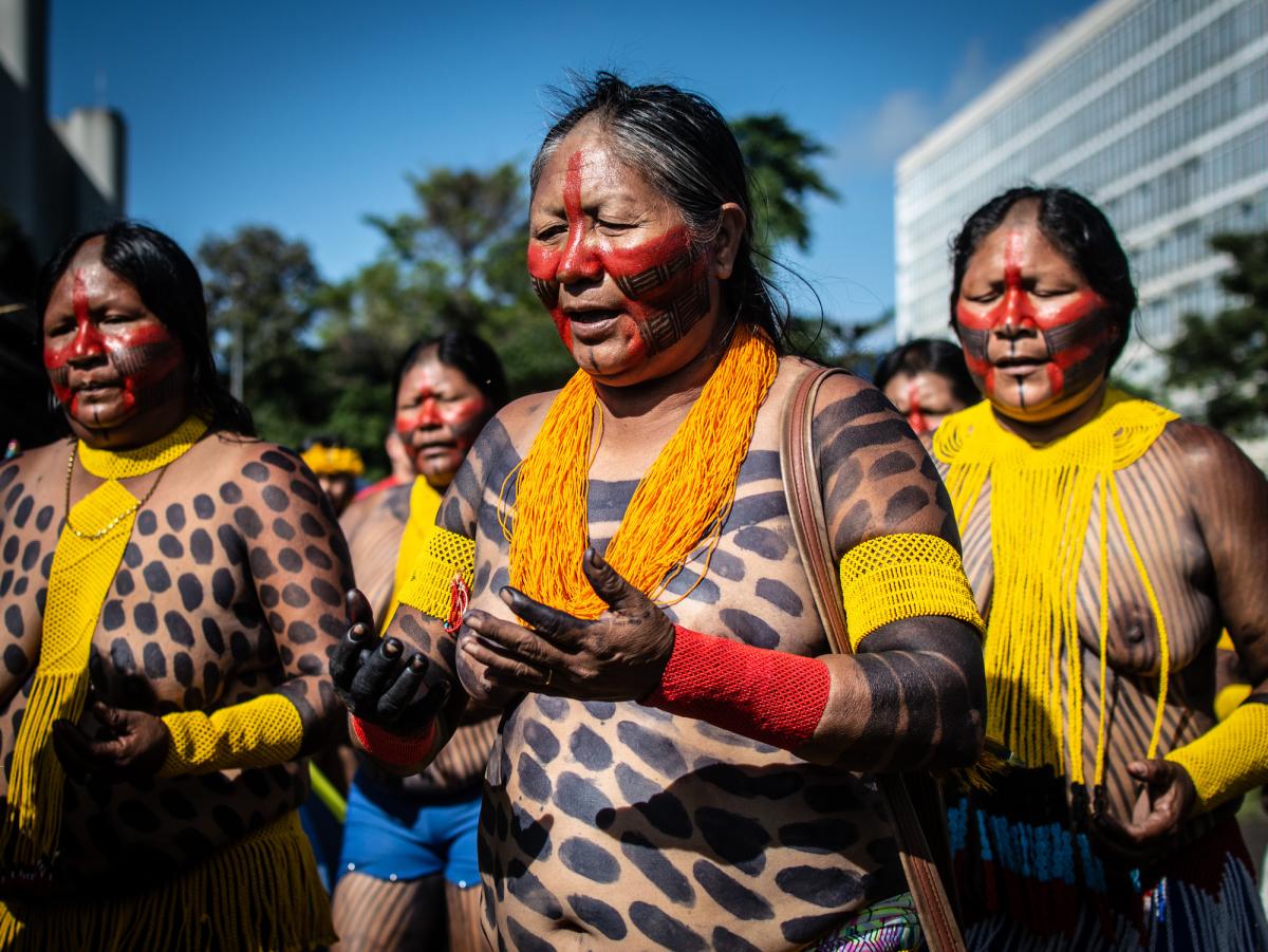 Note of condolence for the death of Tuíre Kayapó, historic female ...