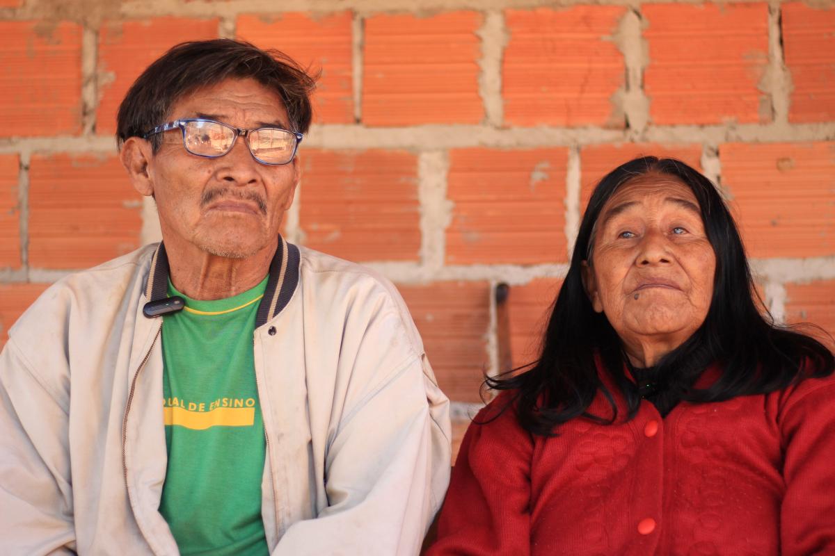 Floriza e Jorge,  junto a sua família mantém o projeto que passa de geração em geração os saberes tradicionais de seu povo