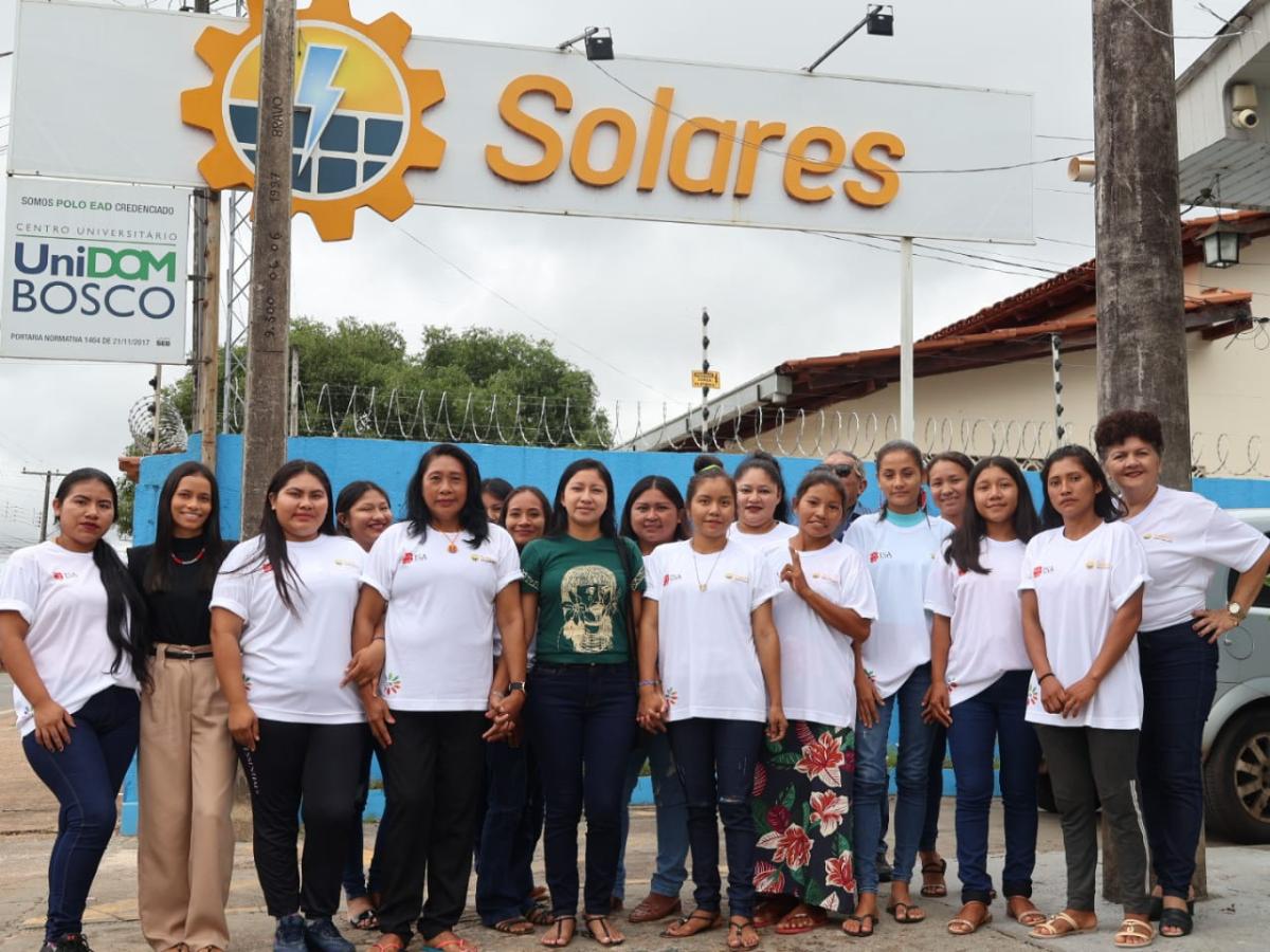 Participantes do curso no Centro Tecnológico Solares | Ascom / CIR