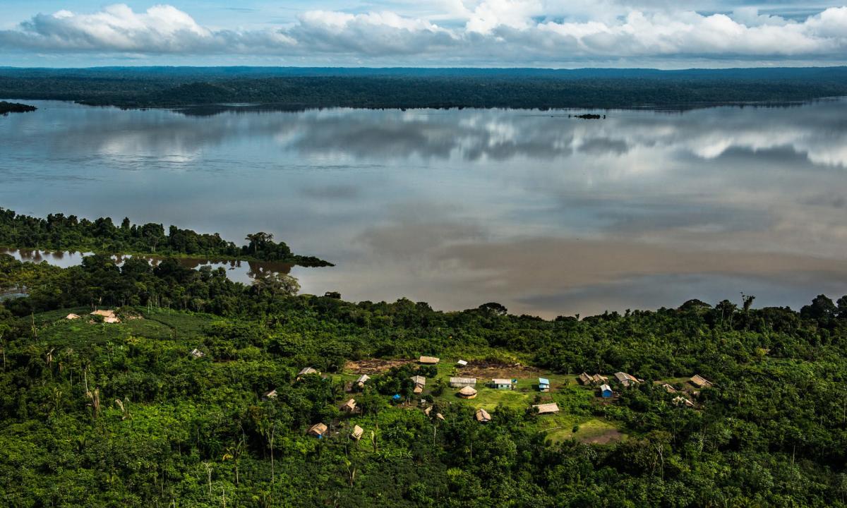 Vista de aldeia da Terra Indígena Sawré Muybu (PA) | Fábio Nascimento / Greenpeace