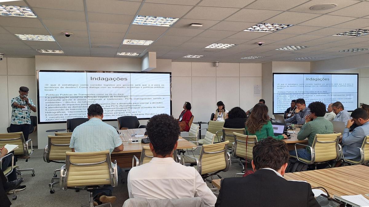 Mesa 3 - Governança Territorial, do Workshop Planejamento Estratégico No Setor de Transportes: Caminhos para a Sustentabilidade com Transparência e Participação Social