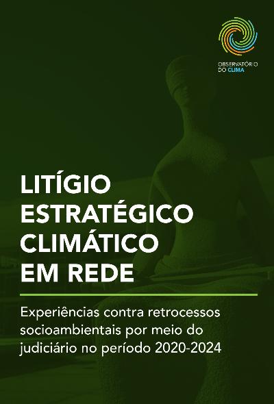 livro litígio estratégico climático em rede