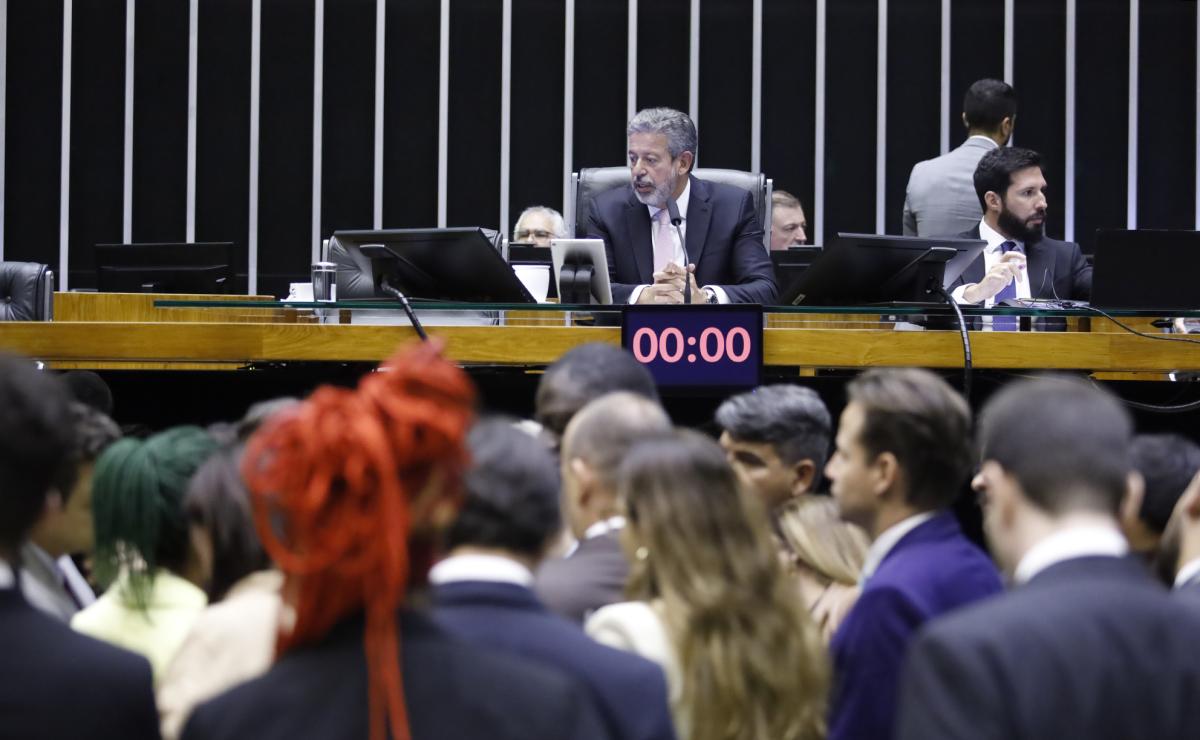 Plenário da Câmara durante votação do projeto de lei do mercado de carbono | Mário Agra / Câmara dos Deputados