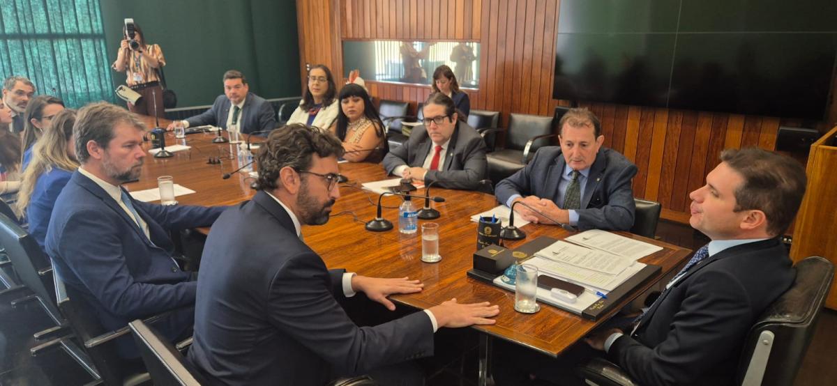 Reunião de Hugo Motta com sociedade civil e Frente Parlamentar Ambientalista | Leonardo Aragão / Ass. Deputado Nilto Tatto