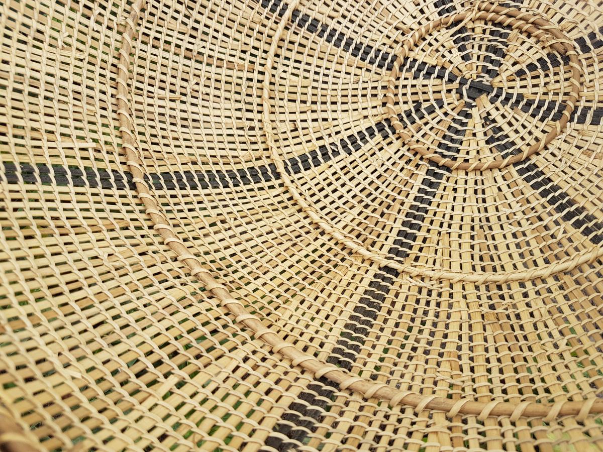 Detalhe do cesto xotehe