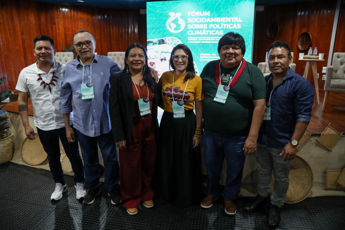 Fotos de lideranças que participaram do Forum