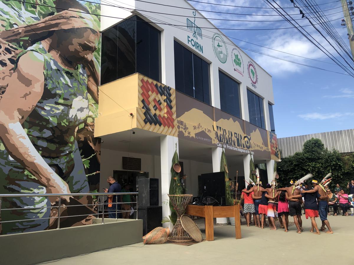 Inauguração da sede anexa da FOIRN e do novo espaço Wariró, em fevereiro de 2024
