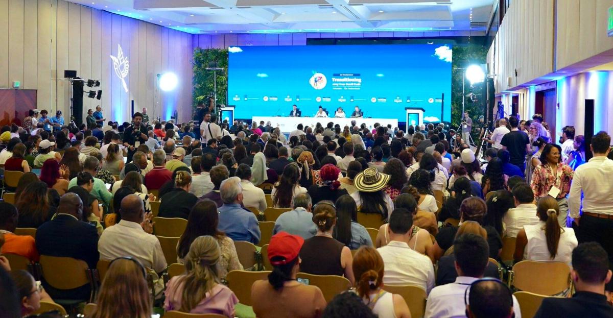 Plenária final da Conferência de Santa Marta