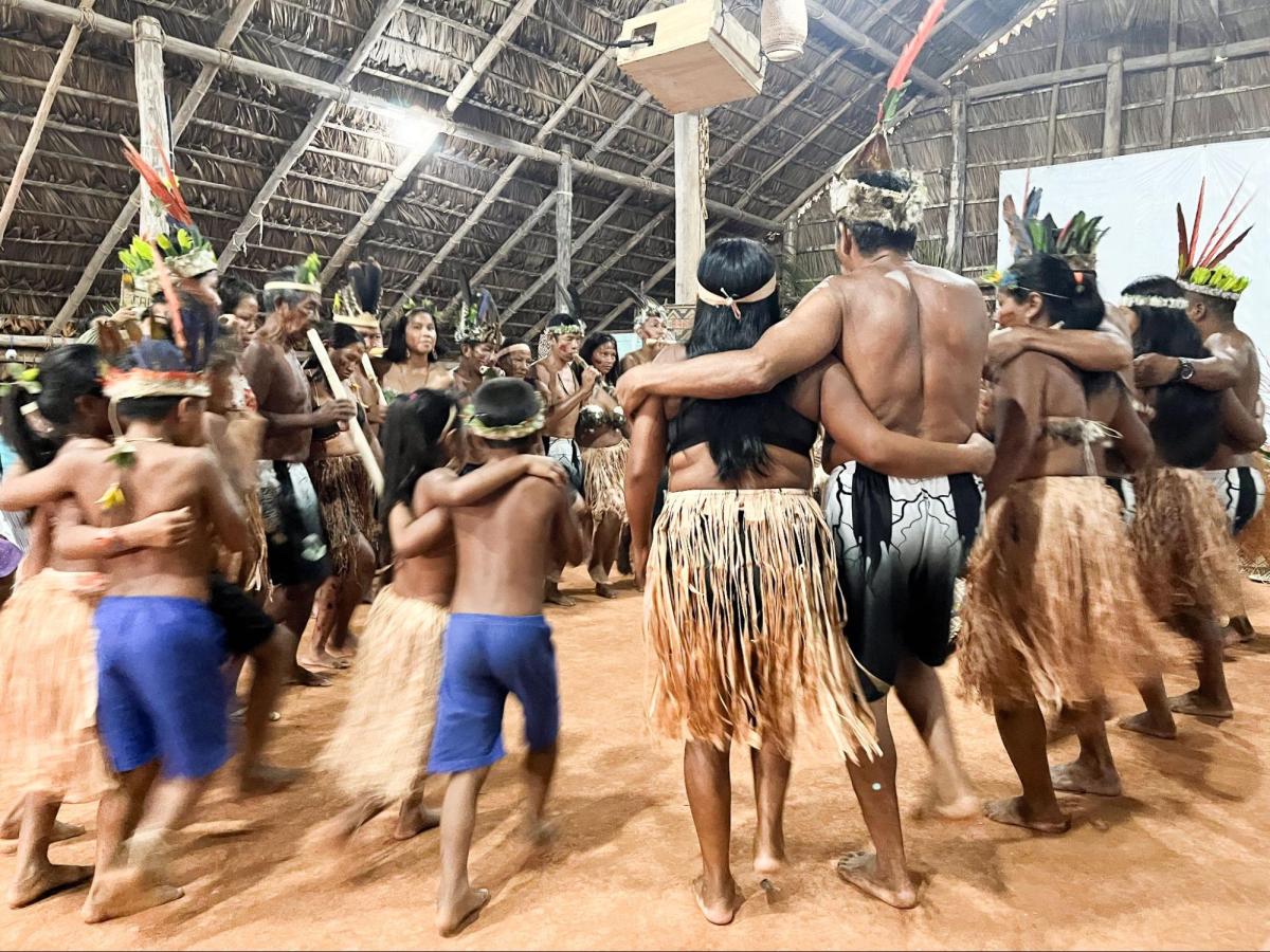 Clima de celebração marcou a visita de Lúcia Alberta ao Rio Negro, a primeiro como presidenta da Funai