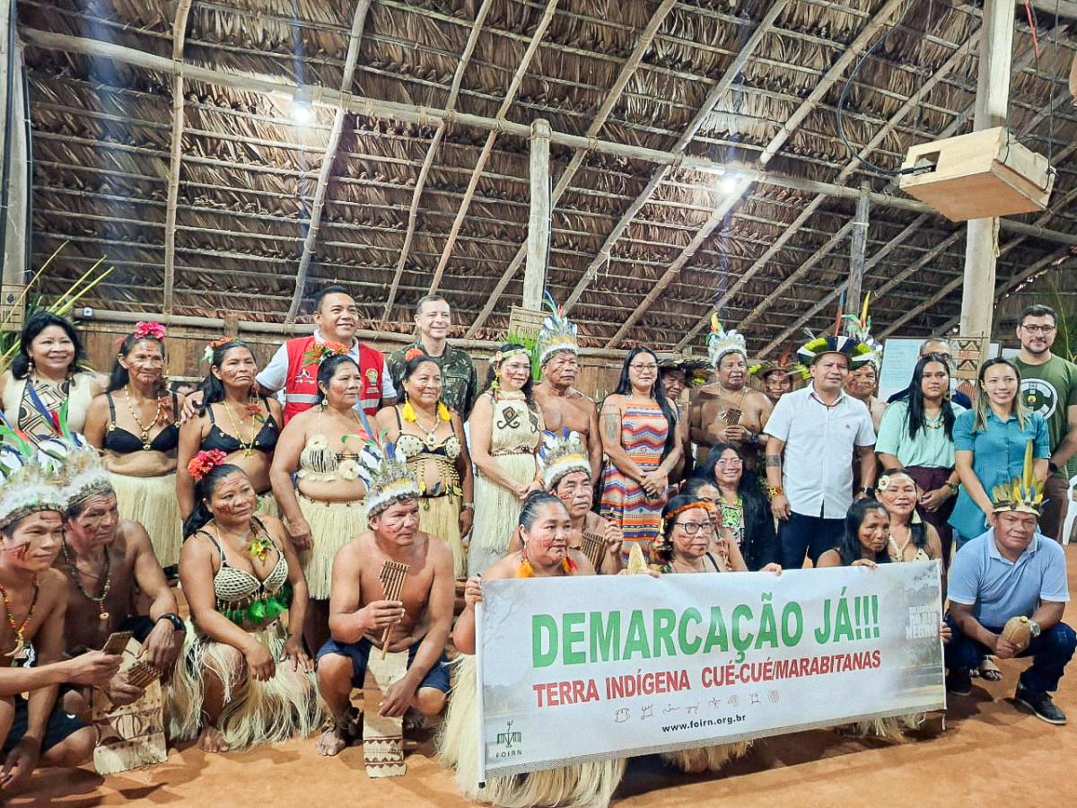 Em visita a São Gabriel da Cachoeira, Lúcia Alberta se reuniu com lideranças e parceiros e reforçou o compromisso da Funai na demarcação de terras indígenas