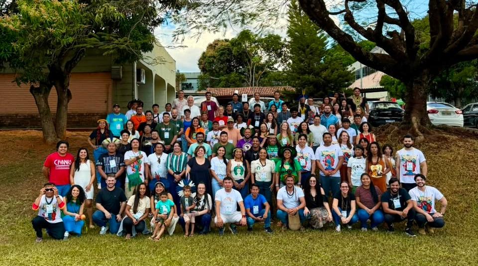 Participante do do II Encontro Indígena de Restauração Ecológica - II EIRE