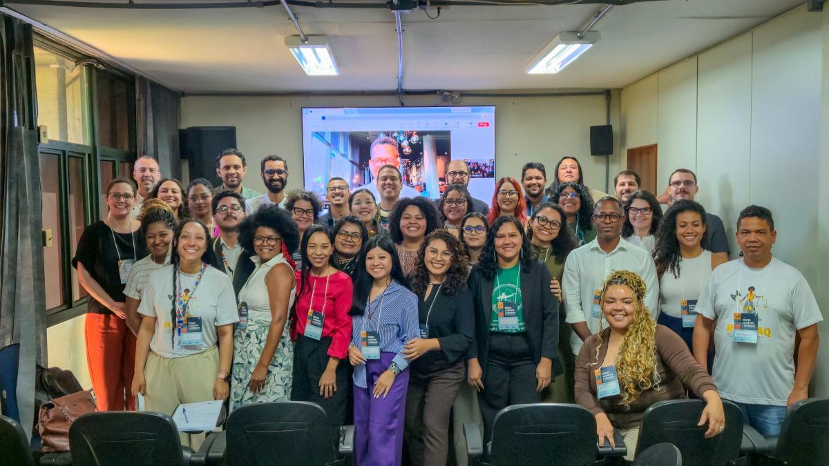 Foram três dias de curso, na Faculdade de Direito da UnB, com advogados de várias regiões do país 📸 Leonor Costa