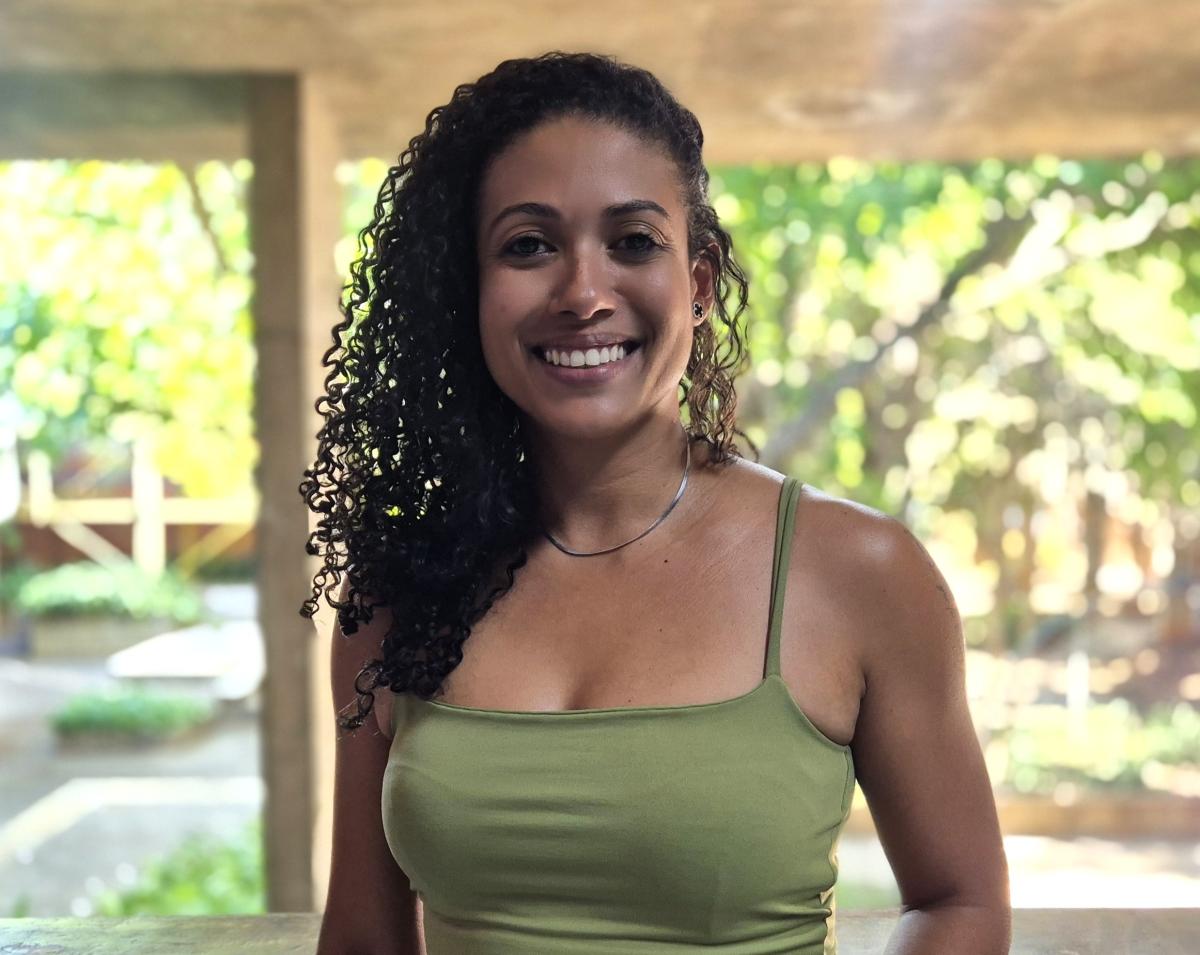 Juíza do TJ-SP, Halanna Miranda compartilhou decisões de ações de litigância climática como proteção territorial 📸 Leonor Costa