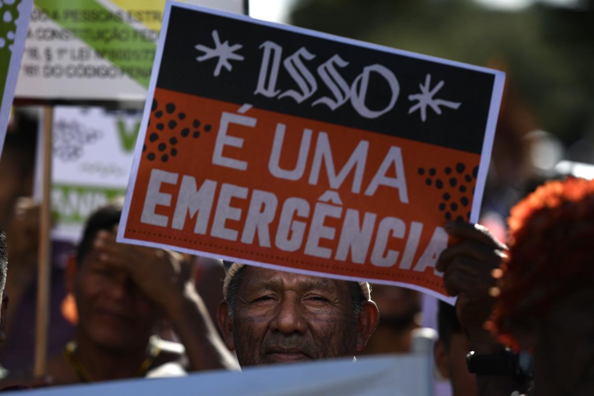 A 20ª edição do Acampamento Terra Livre (ATL), ocorreu entre os dias 22 e 26 de abril de 2024 e teve como tema "Nosso marco é ancestral, sempre estivemos aqui".