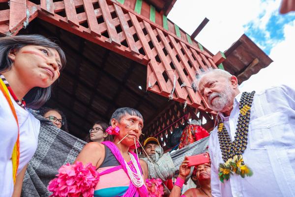 President Lula visits Yanomami indigenous people in Boa Vista, Roraima, 20/1/2023 | Ricardo Stuckert / PR