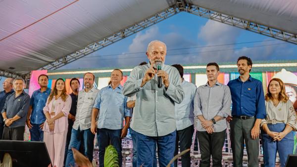 Em cerimônia de anúncios de investimentos no Maranhão, Lula disse que acordo para solucionar a situação do CLA nos territórios quilombolas estaria próximo | Ricardo Stuckert / PR